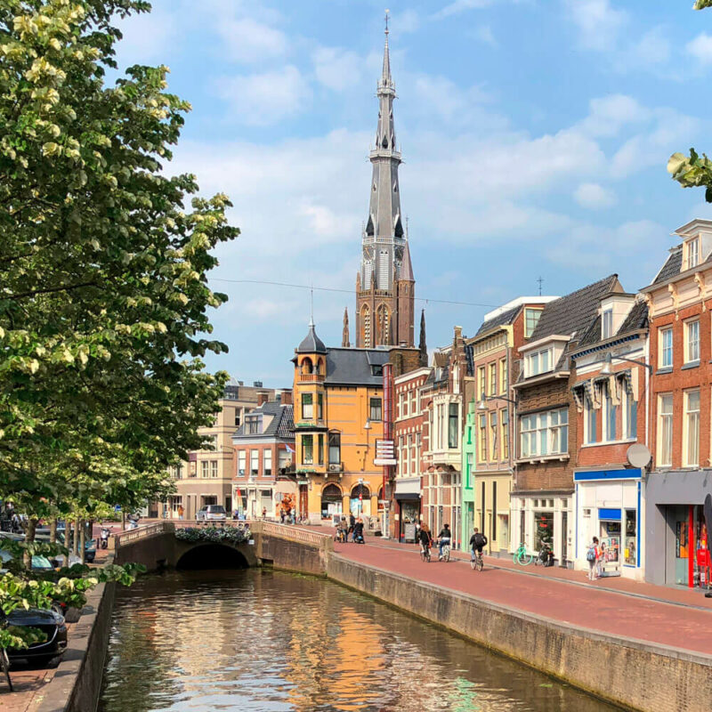 View over Leeuwarden