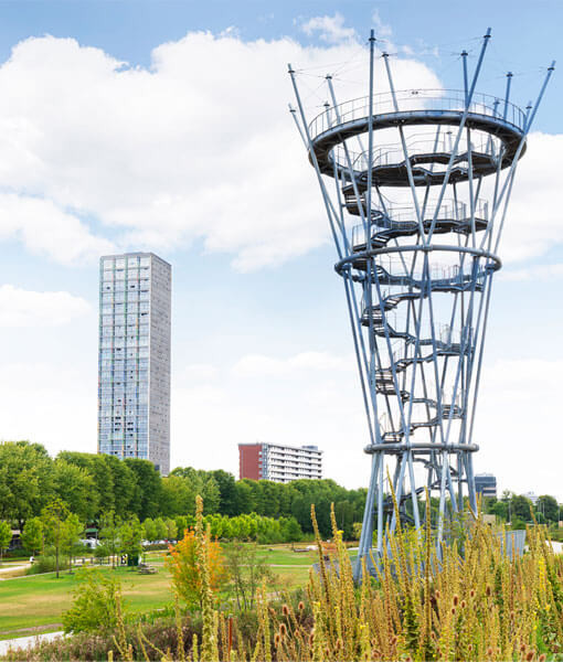 View over Tilburg